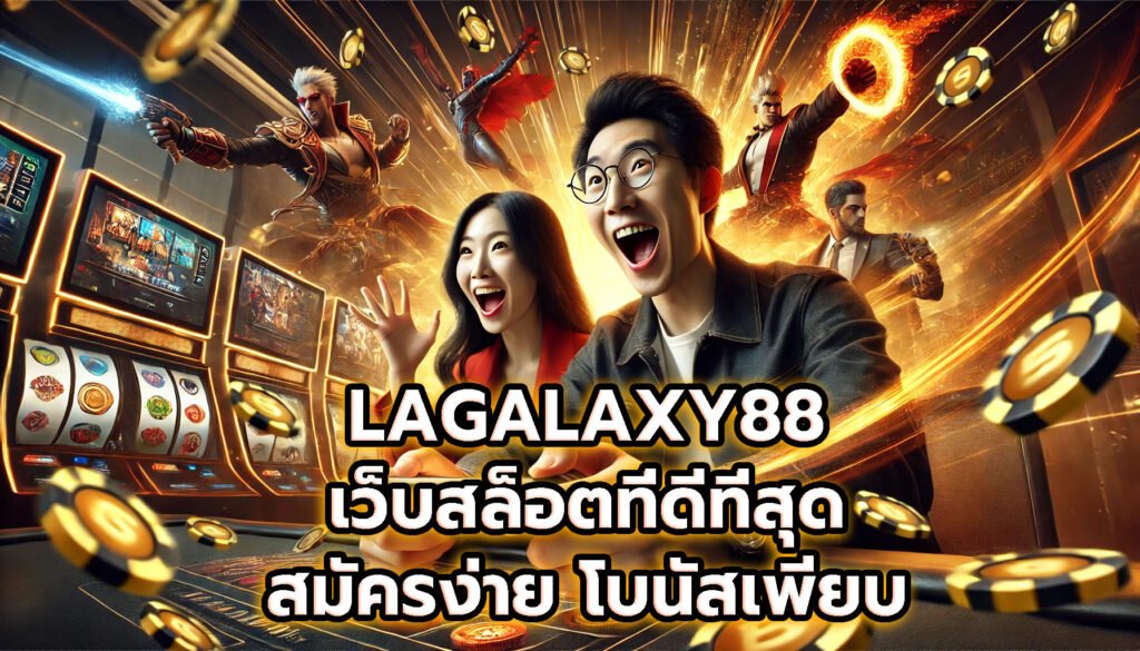 LAGALAXY88 เว็บสล็อตที่ดีที่สุด สมัครง่าย โบนัสเพียบ